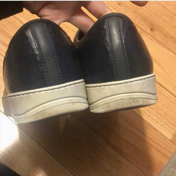 🆕️ Lanvin Blue Leather Sneakers 9UK 10US